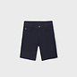 Basic Navy Bermuda Shorts