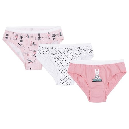 Girls Llama Underwear Set - 3 Pack