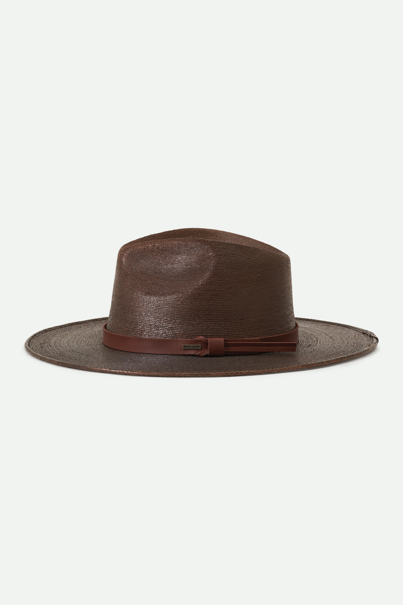 Field Proper Straw Hat - Deep Brown