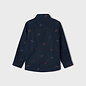 Long Sleeved Dress Shirt - Galaxy