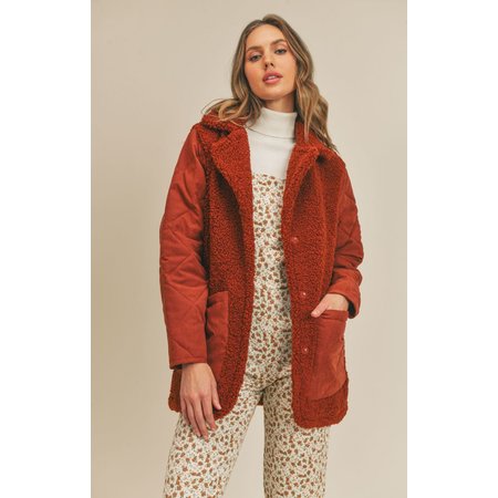 Best Days Quilted Teddy Jacket