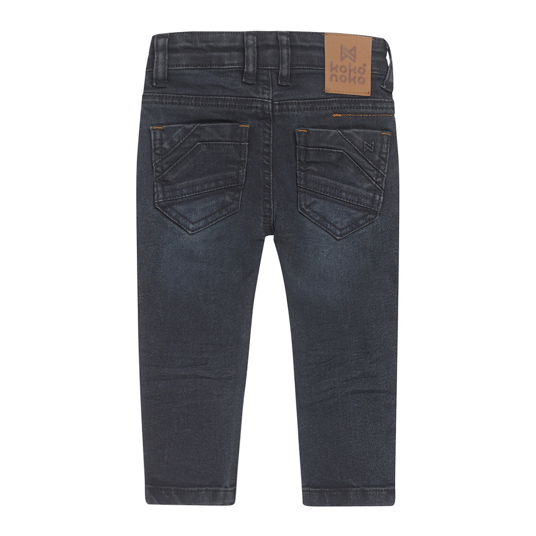 Black Washed Jeans with Pocket Detail