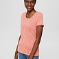 Organic Cotton Tee - Coral Speckle