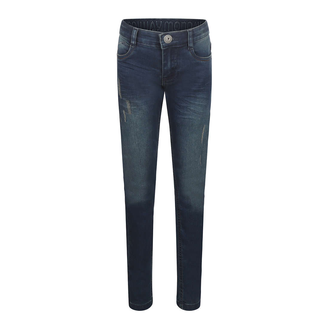 Slim Fit Jeans with Minor Distressing