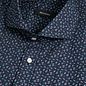 Confetti Print Dress Shirt - Eggplant Navy Mix