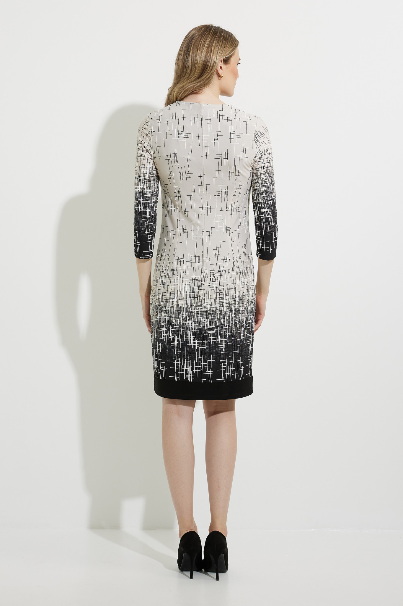 Geometric Ombre Dress