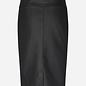 Pam Leather Look Skirt - Black