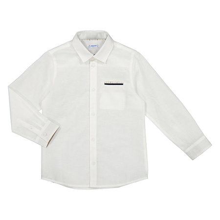 Matteo Linen Shirt - White