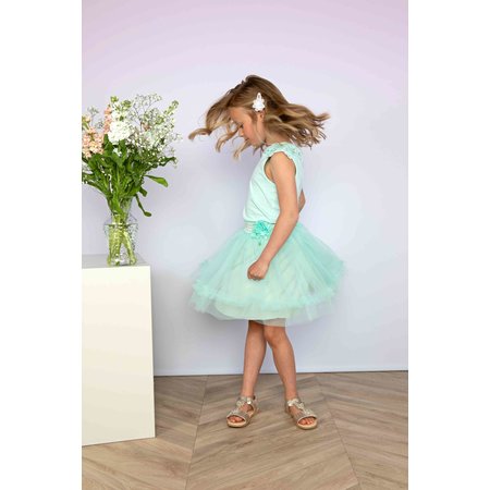 Taylor Tulle Skirt - Misty Green