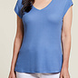 Super Soft Waffle Knit Top - Pacific