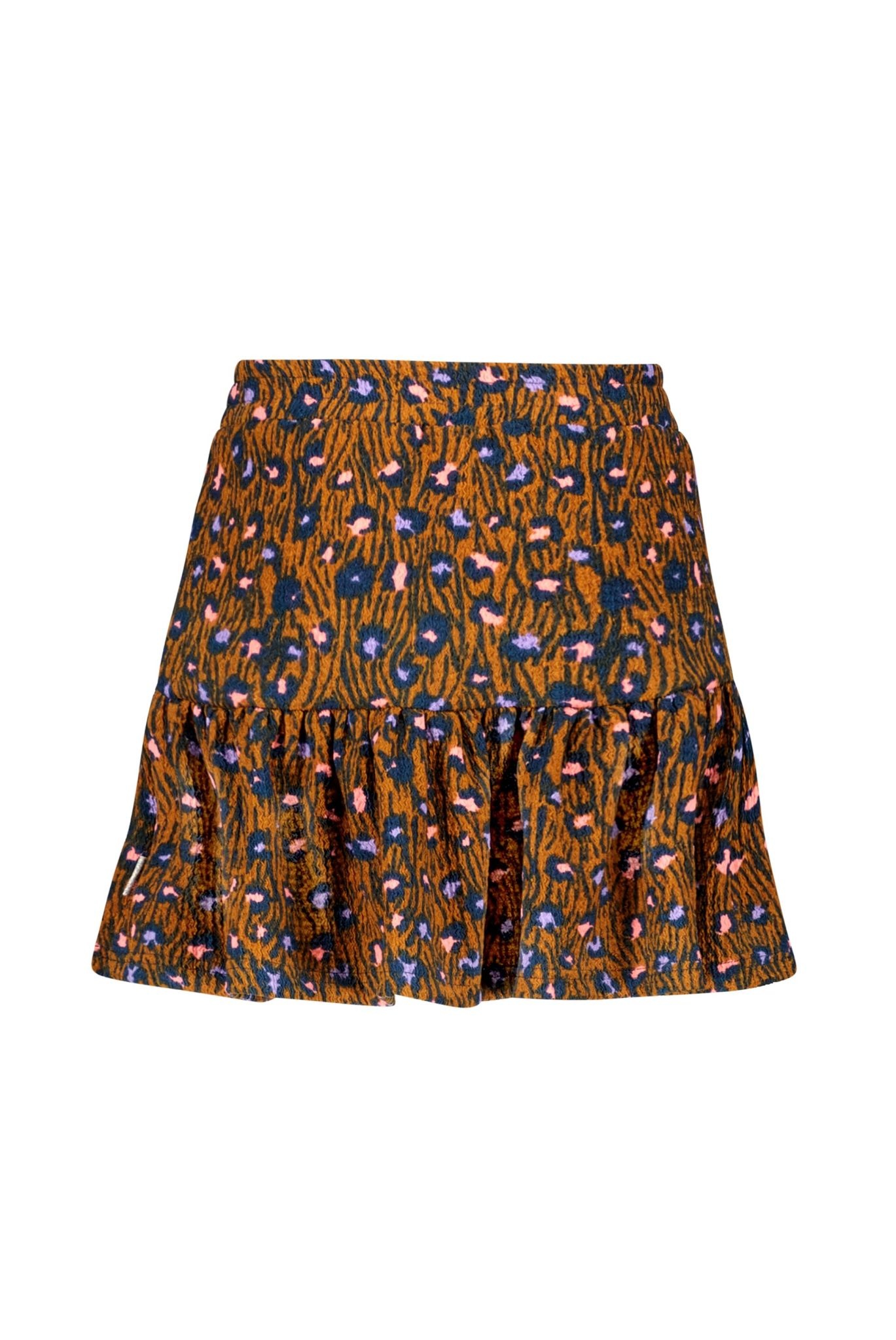 Print Skirt - Joyful Leopard