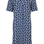 Print Jersey Tunic - Navy and White