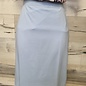 Basic Lined Skirt - Blue