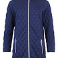 Brittany Quilted Cardigan - Blue