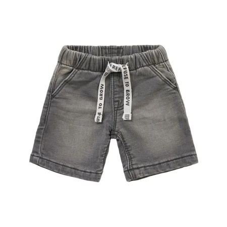 Mystic Jersey Shorts - Grey Denim