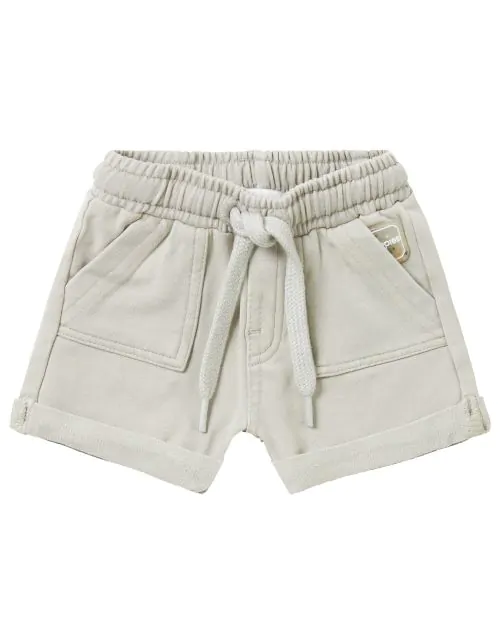 Marcus Jersey Shorts - Willow Grey