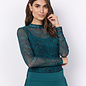 Alda Mesh Top - Shady Green