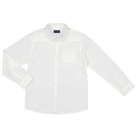 Asher Long Sleeved Shirt - White