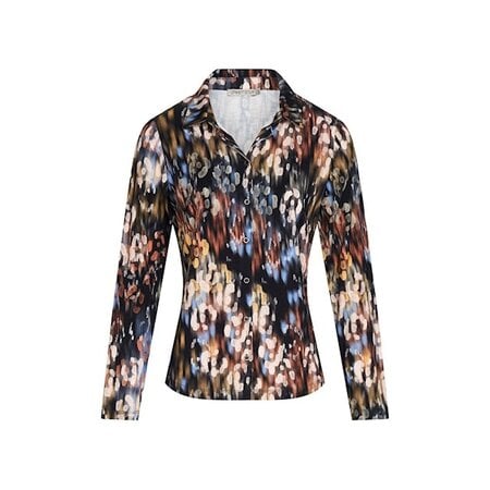 Odessa Blouse - Blue Mix