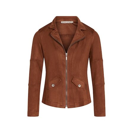 Rozo Jacket - Toffee Suedine