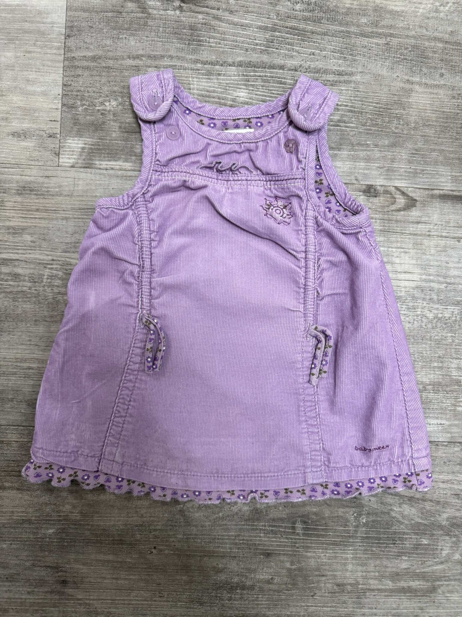 Cord Jumper with Embroidery - Size 50/56