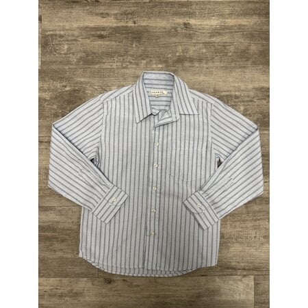 Light Blue Stripe Dress Shirt - Size 8