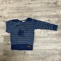 Navy and White Striped Sweater- Size 74