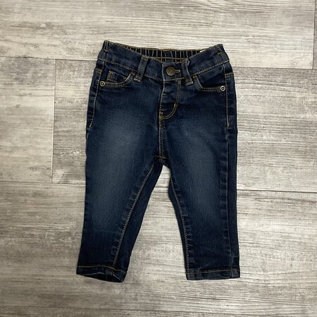 Dark Wash Basic Jeans - Size 3-6M