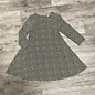 Diamond Print Cotton Dress - Size 40