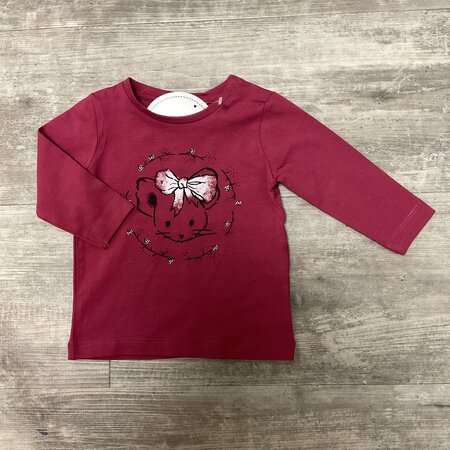 Raspberry Long Sleeve - Size 3-6M