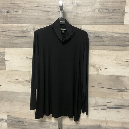 Basic Jersey Turtleneck - Black