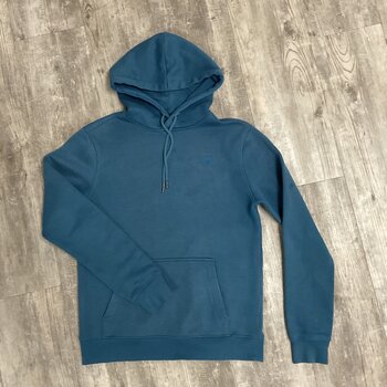 Teal Hoodie with Pocket - Size M