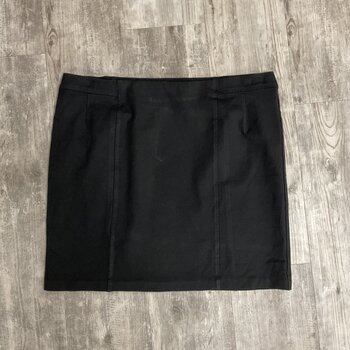 Stretchy Black Skirt - Size XXL
