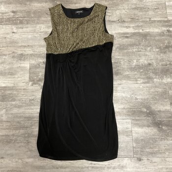 Spicy Gold and Black Dress - Size 16