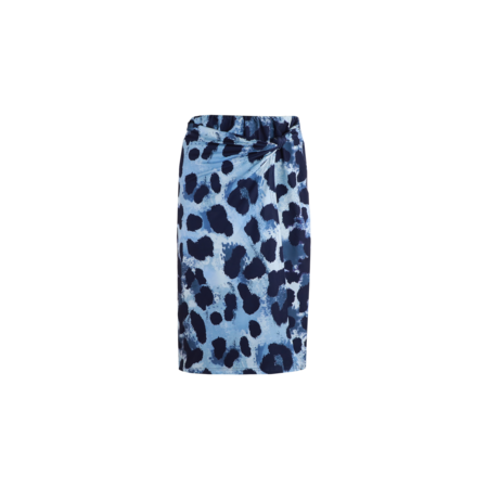 Angie Skirt - Light Blue and Navy