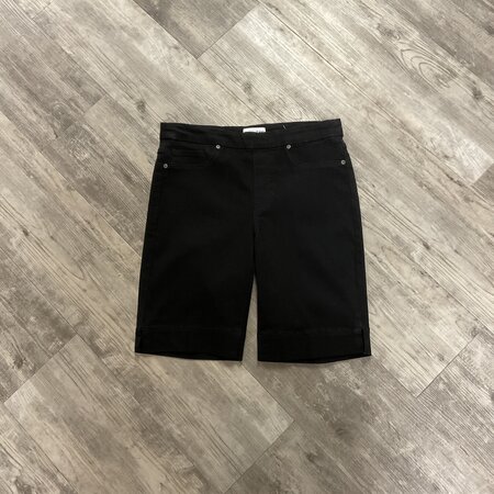 Black Pull On  Shorts  Size 10