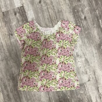 Floral Tee Size XL