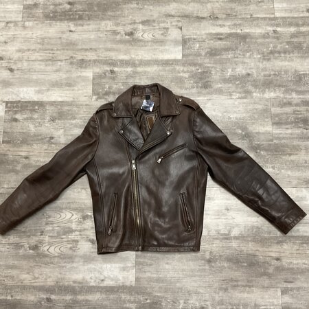 Mens Leather Jacket Size XL