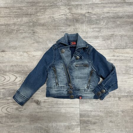 Biker Jean Jacket - Size 92