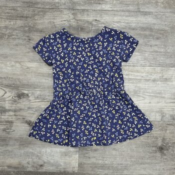 Jersey Dress with Bow - Size 2