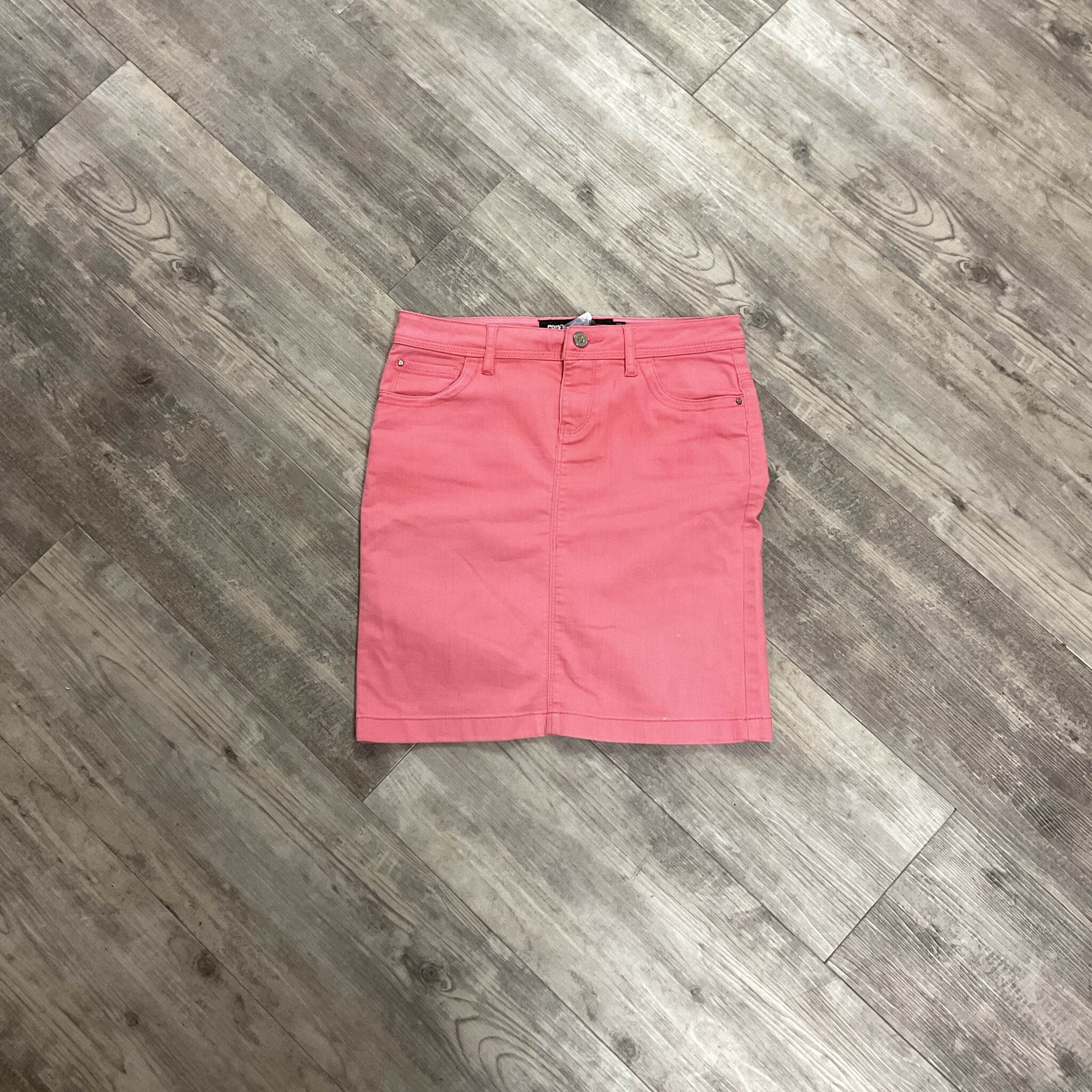 Pink Denim Skirt - Size 0