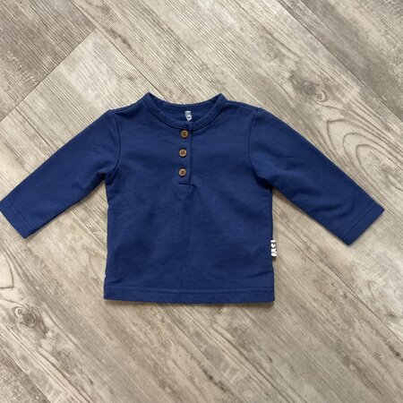 Girls Navy Basic Shirt - Size 6-12M