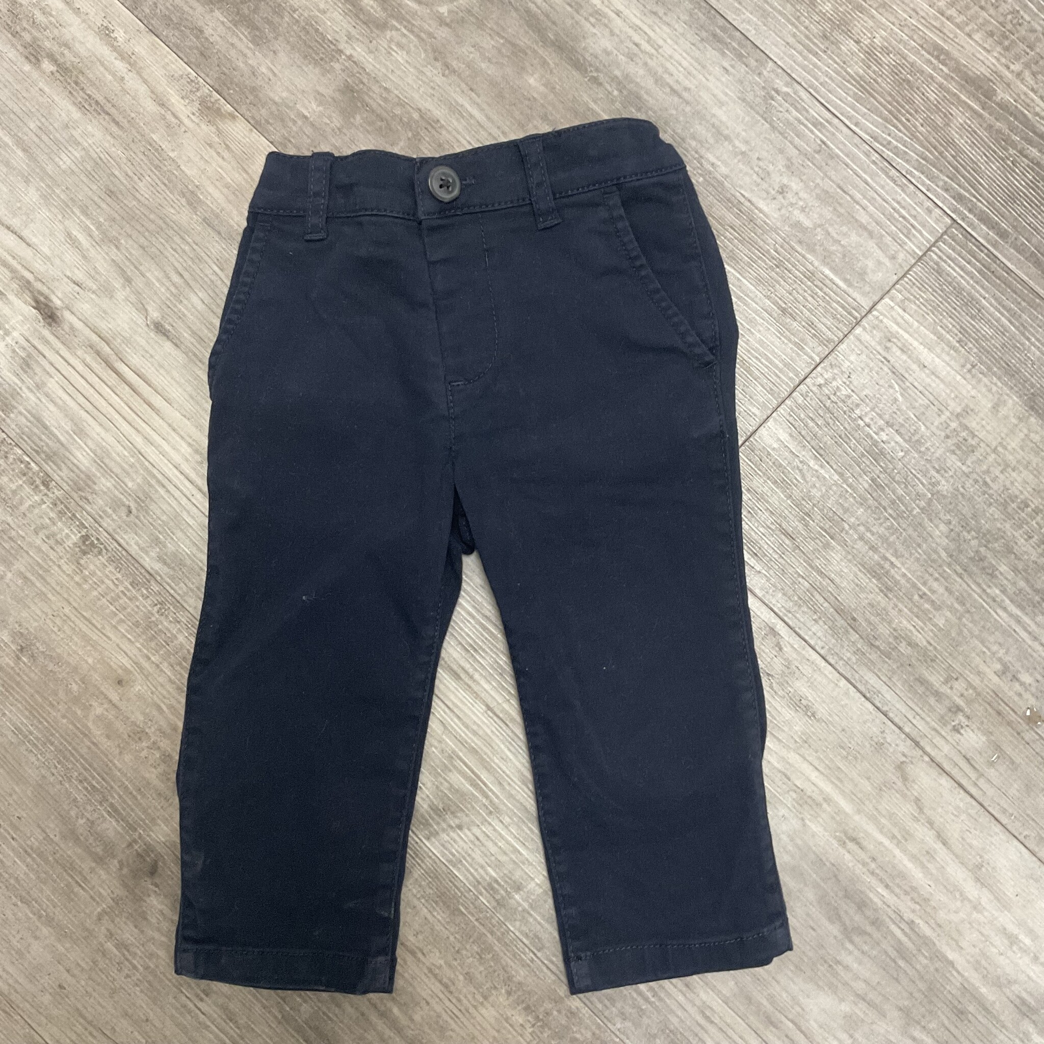 Navy Dressy Pants - Size 9-12M