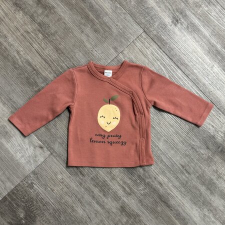 Easy Peasy Crossover Shirt - Size 6M