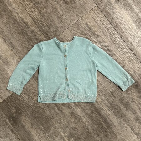 Mint Sparkle Cardigan - Size 9-12M