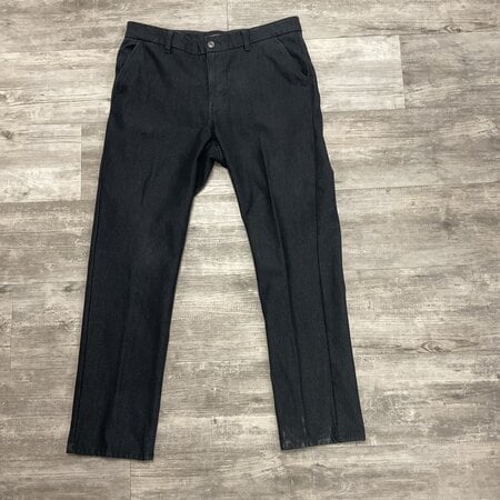 Dark Denim Pants - Size 36x32