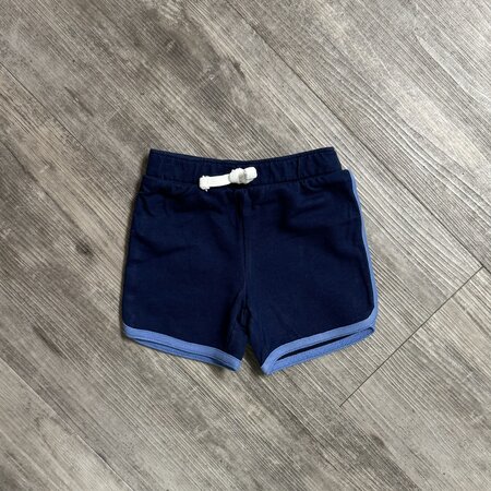 Navy Jersey Shorts with Drawstring - Size 9M