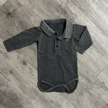 Charcoal Onesie - Size 62