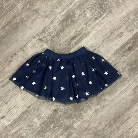 Navy and Silver Star Skirt Size 3M