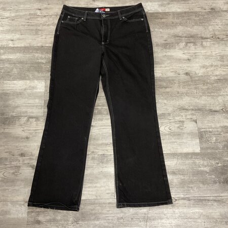 Dark Bootcut Jeans - Size 16